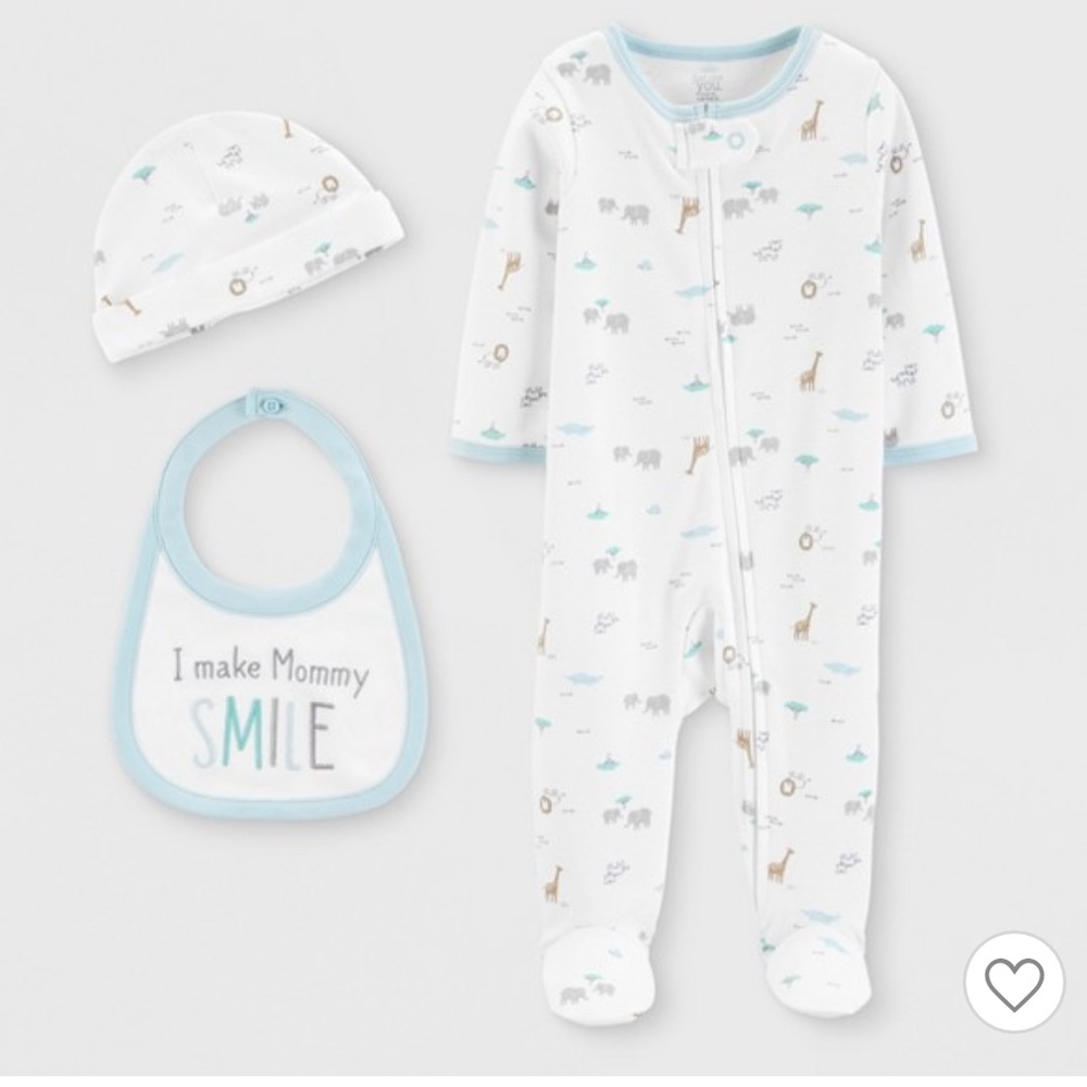 Baby boy preemie set
